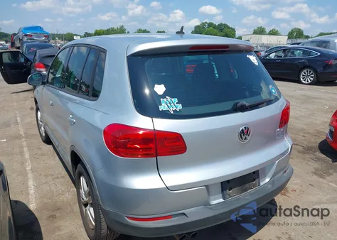 2013 Volkswagen Tiguan S из США, поврежденный, VIN WVGAV3AX4DW579821